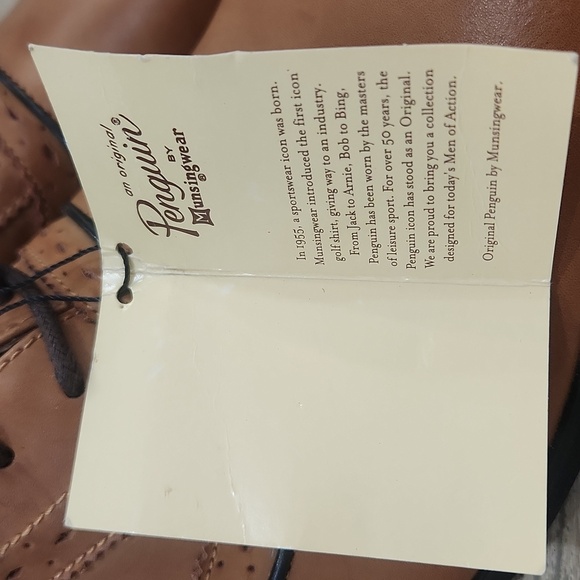 Original PENGUIN Leather OXFORD Loafers ,Mens 11 - Picture 5 of 5